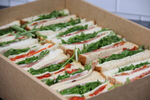 Gourmet sandwich selection