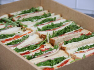 Gourmet sandwich selection