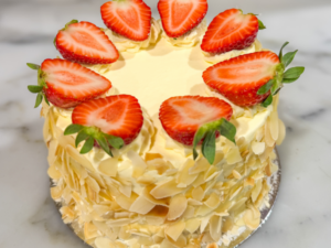 Strawberries-Cream-Cake